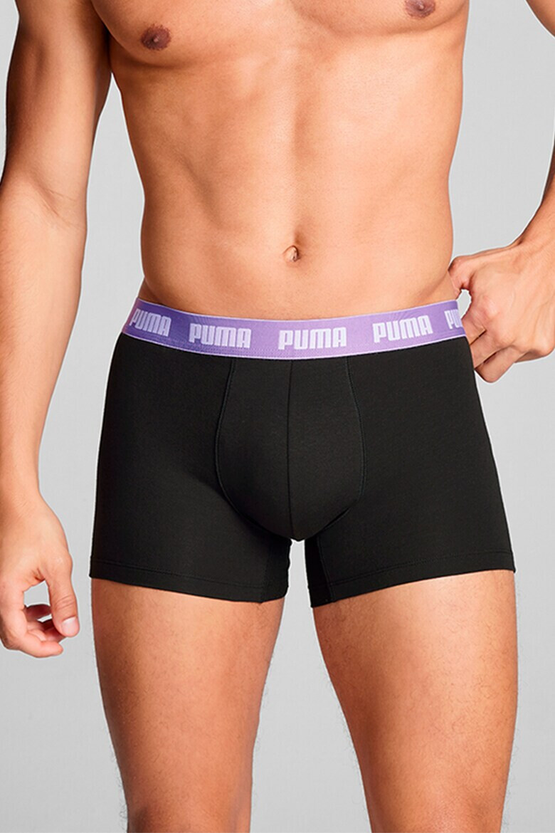 Puma Боксерки с лого на талията - 3 чифта - Pepit.bg