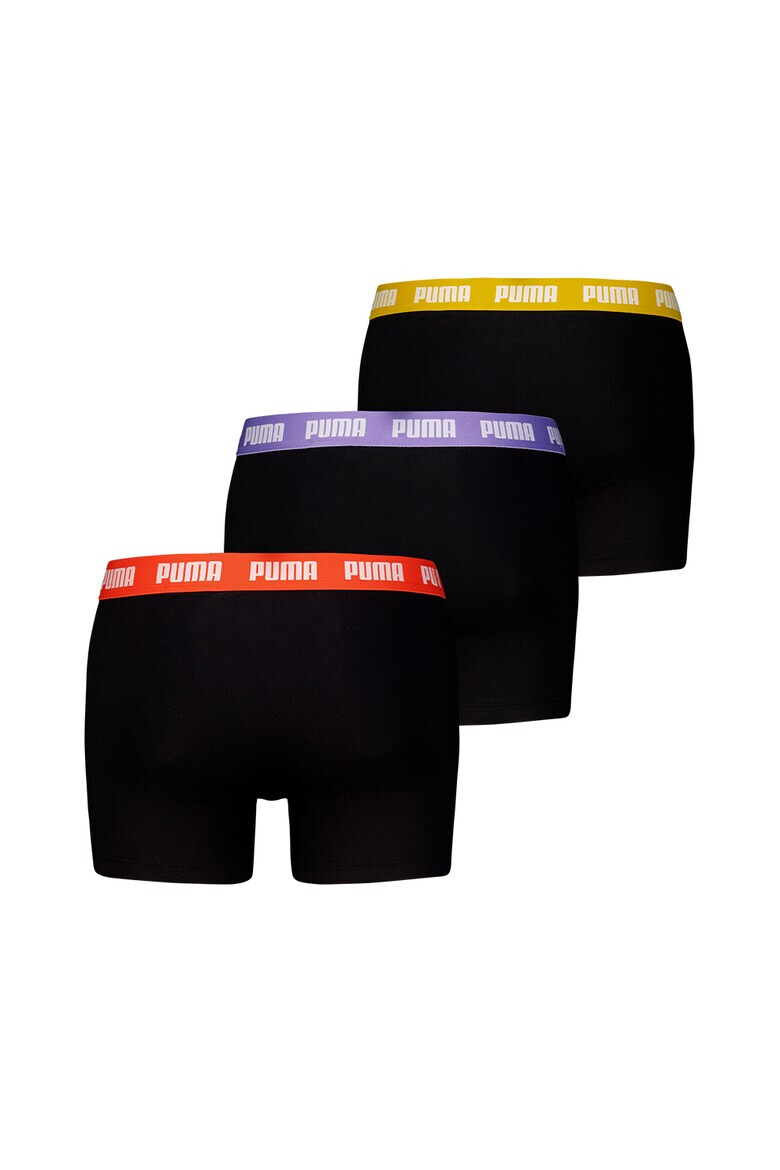 Puma Боксерки с лого на талията - 3 чифта - Pepit.bg