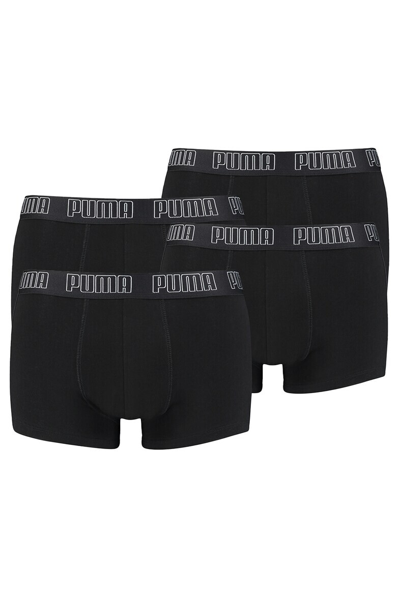 Puma Боксерки с лого на талията - 4 чифта - Pepit.bg