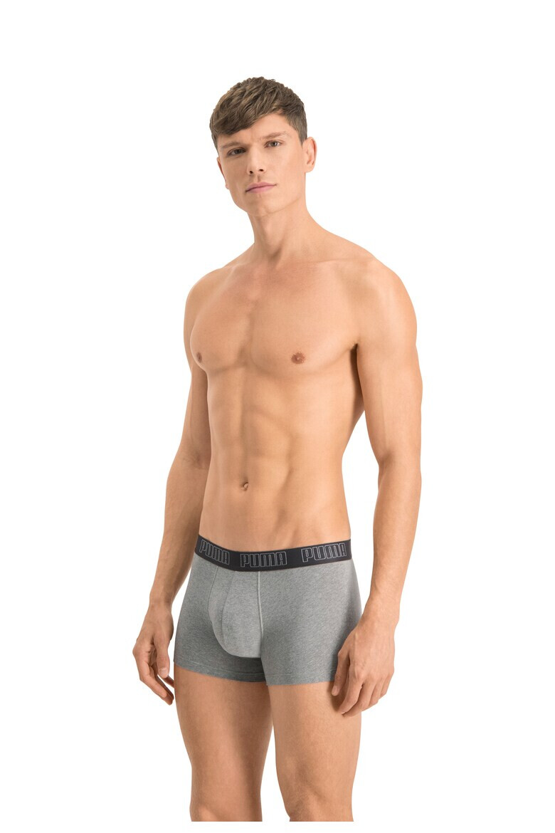 Puma Боксерки с лого на талията - 4 чифта - Pepit.bg