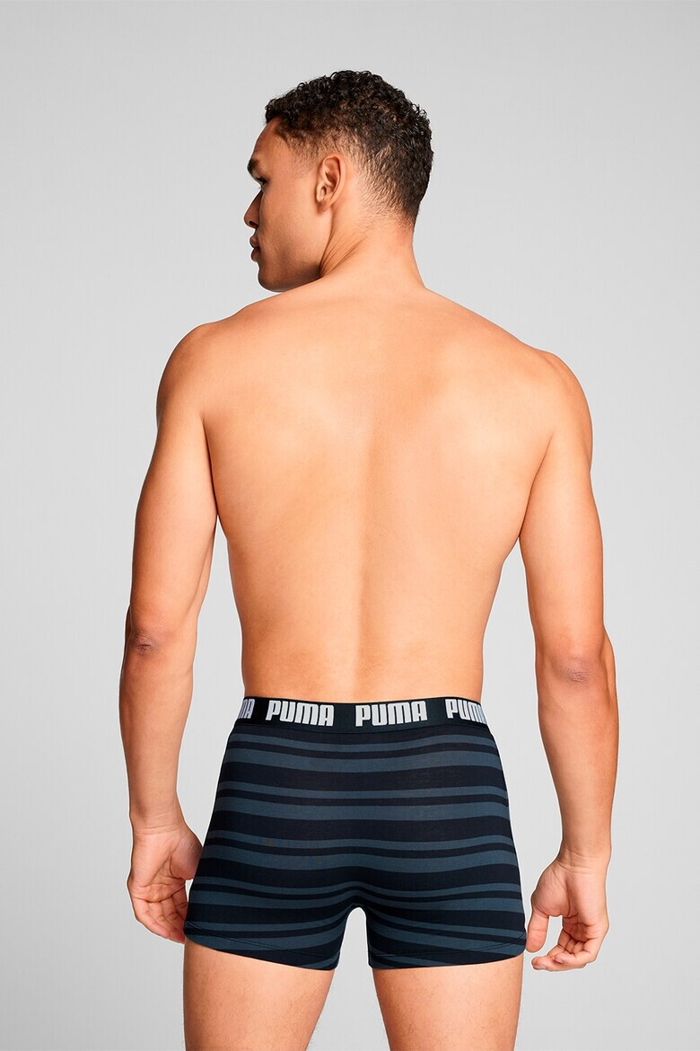 Puma Десенирани боксерки с памук - 2 чифта - Pepit.bg
