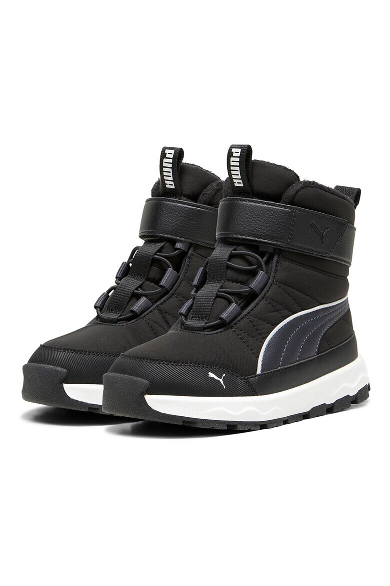 Puma Зимни боти Evolve AC+ с велкро - Бял/Черен/Сив - Pepit.bg