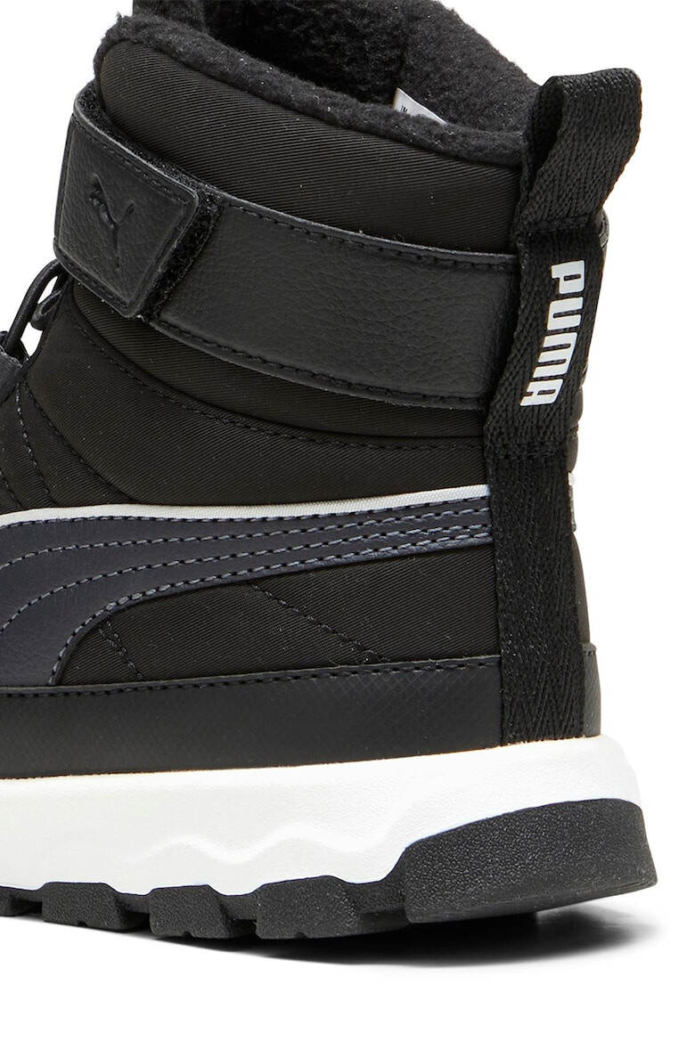 Puma Зимни боти Evolve AC+ с велкро - Бял/Черен/Сив - Pepit.bg