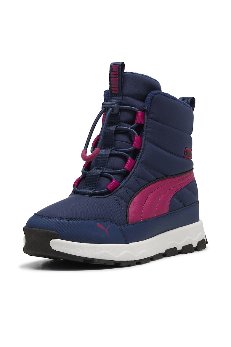 Puma Боти Evolve с лого - Фуксия/Тъмносин - Pepit.bg