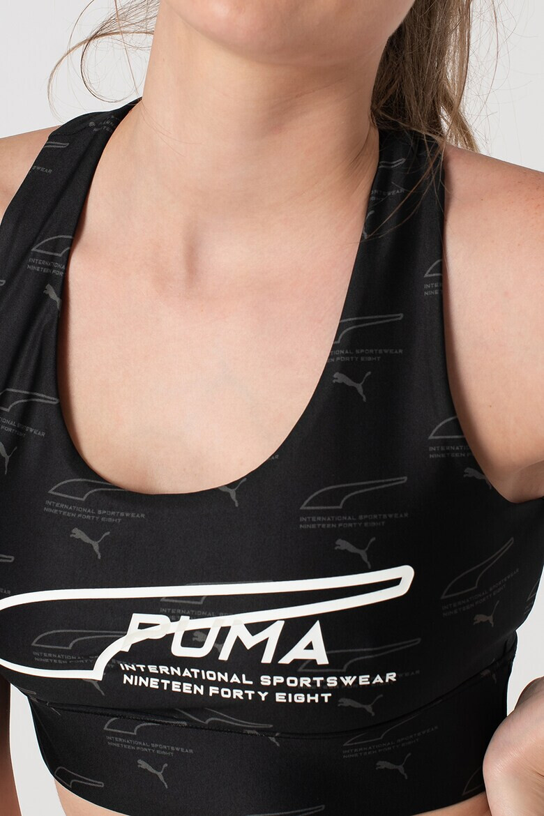 Puma Фитнес сутиен Evide с лого - Pepit.bg