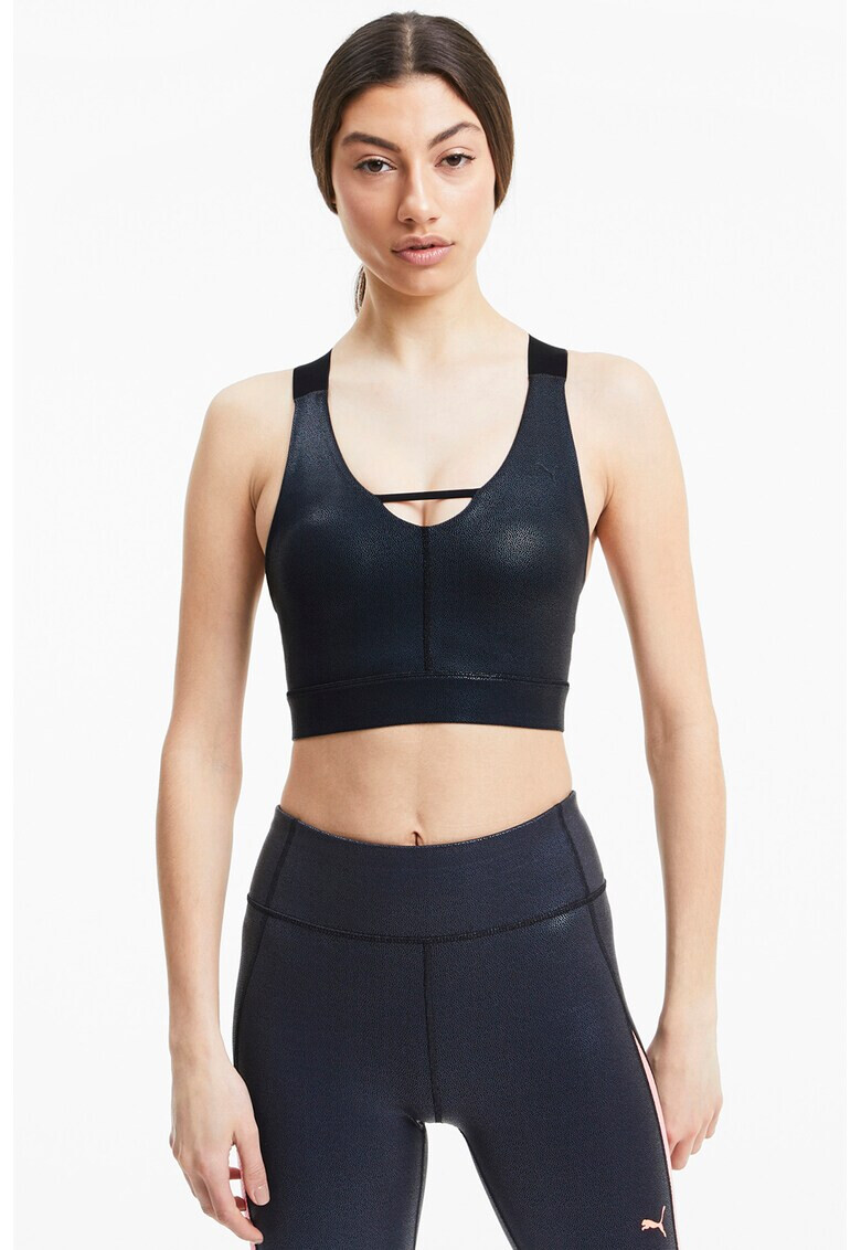 Puma Фитнес сутиен Mid Impact Pearl - Pepit.bg
