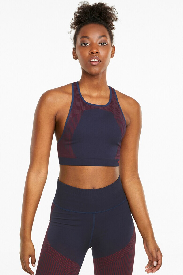 Puma Фитнес сутиен с лого - Pepit.bg