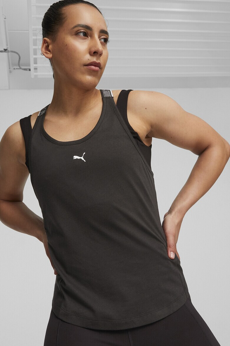 Puma Фитнес танк топ Strong с лого - Pepit.bg