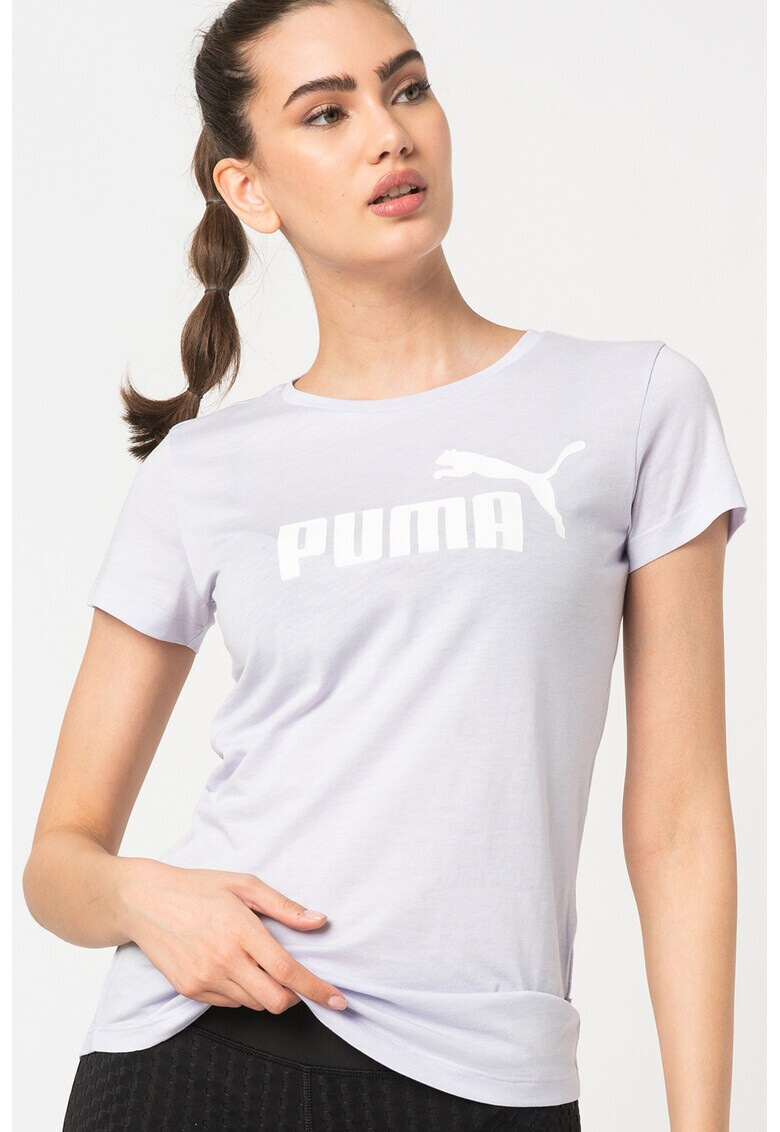 Puma Фитнес тениска Ess+ с лого - Pepit.bg