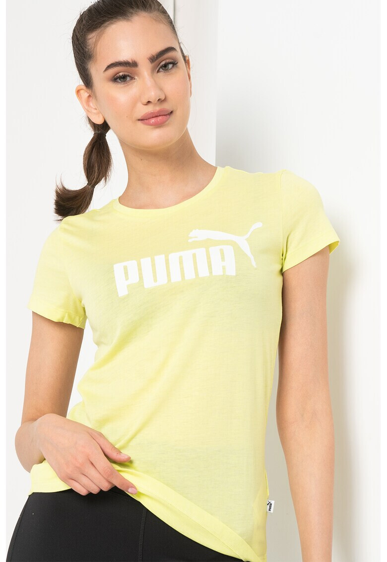Puma Фитнес тениска Ess+ с лого - Pepit.bg