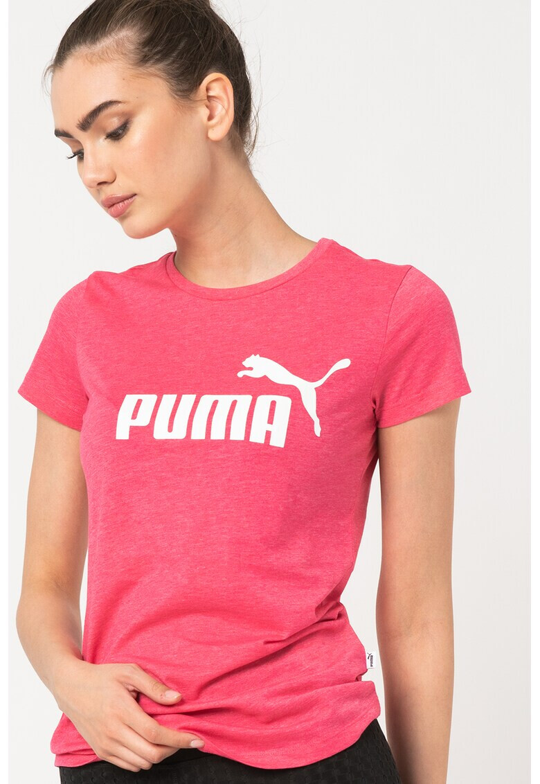 Puma Фитнес тениска Ess+ с лого - Pepit.bg
