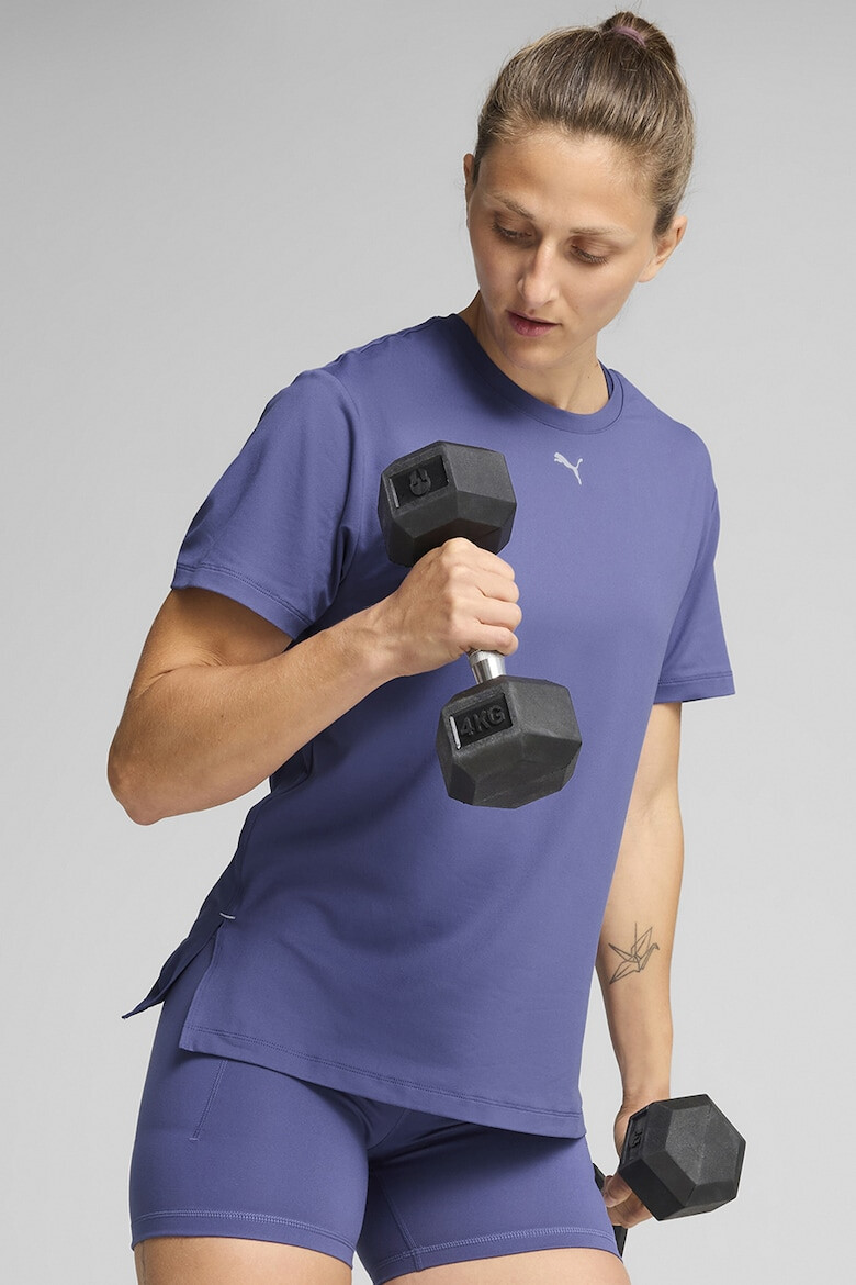Puma Фитнес тениска с овално деколте - Pepit.bg