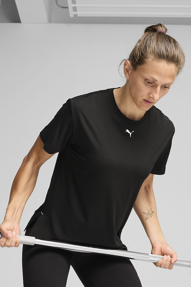 Puma Фитнес тениска с овално деколте - Pepit.bg