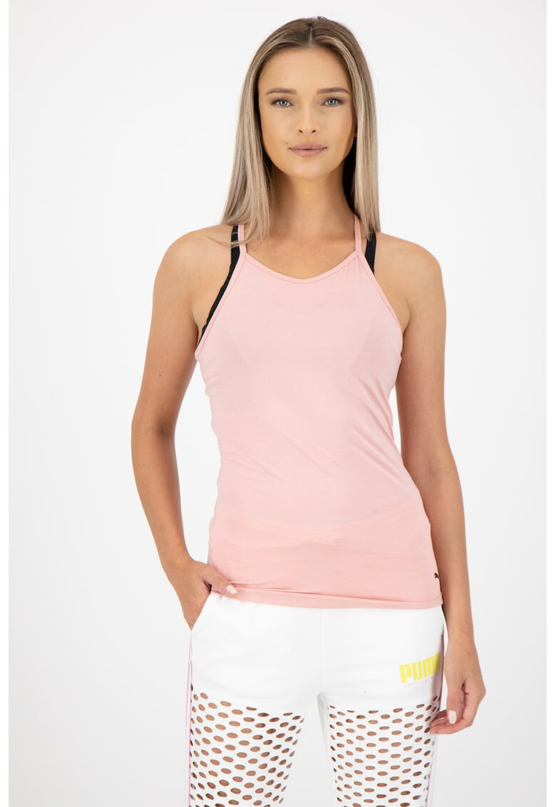 Puma Фитнес топ Studio с изрязан гръб - Pepit.bg