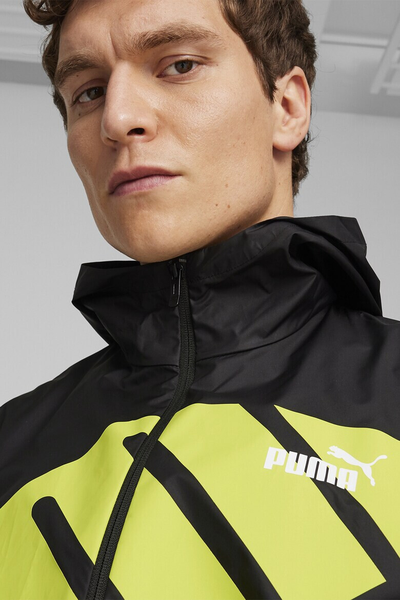 Puma Яке с качулка и лого - Pepit.bg