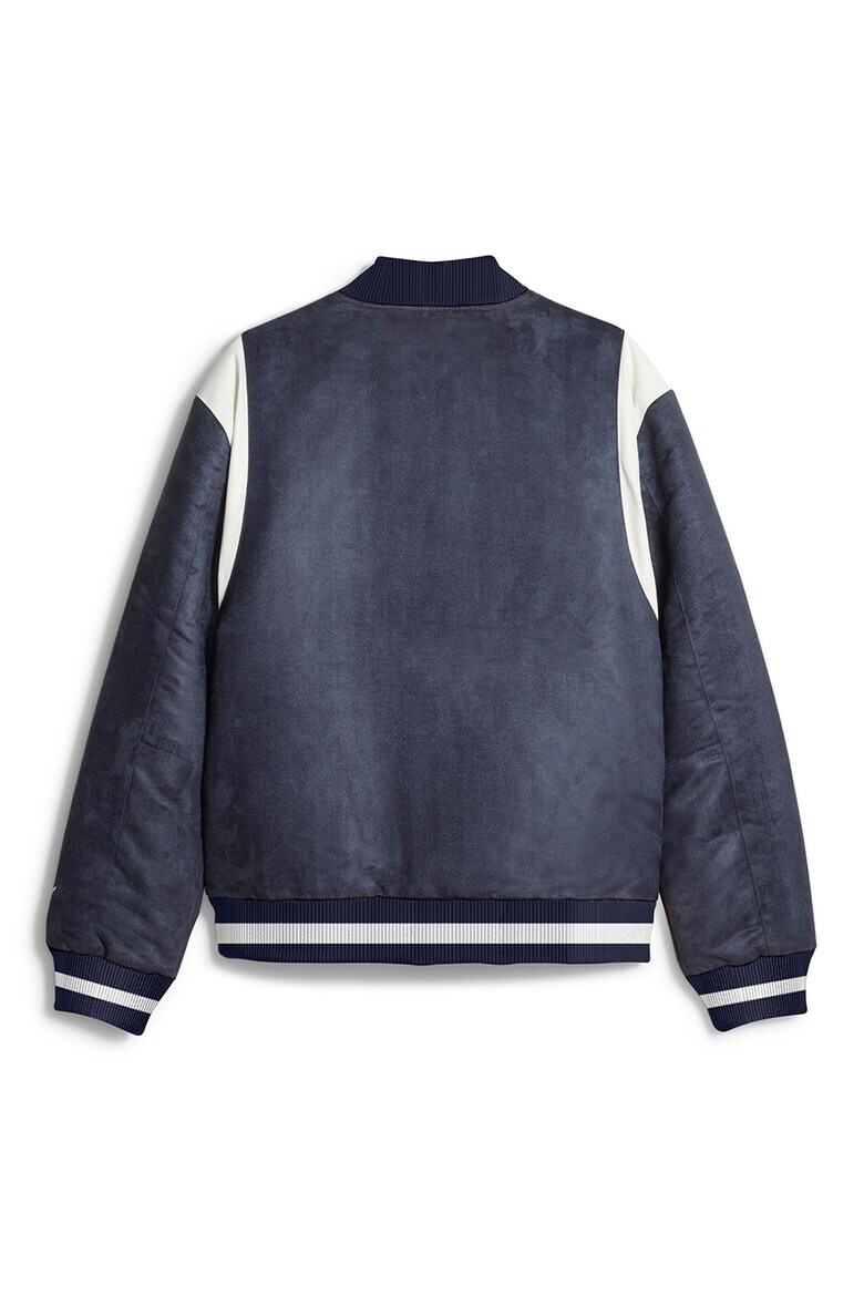 Puma Яке Staple от еко велур с капси - Pepit.bg