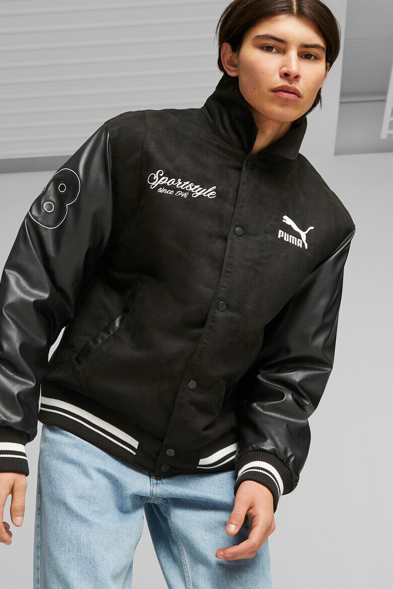 Puma Яке Team Varsity със свободна кройка - Pepit.bg