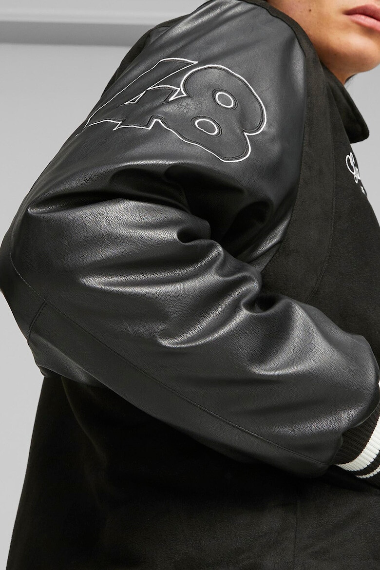 Puma Яке Team Varsity със свободна кройка - Pepit.bg