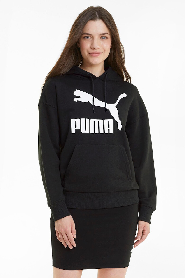 Puma Худи Classics с лого и паднали ръкави - Pepit.bg