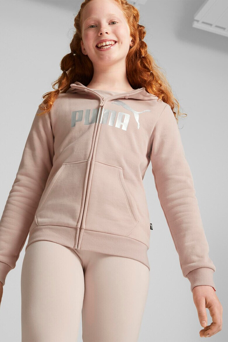 Puma Худи Essentials с цип и лого - Pepit.bg