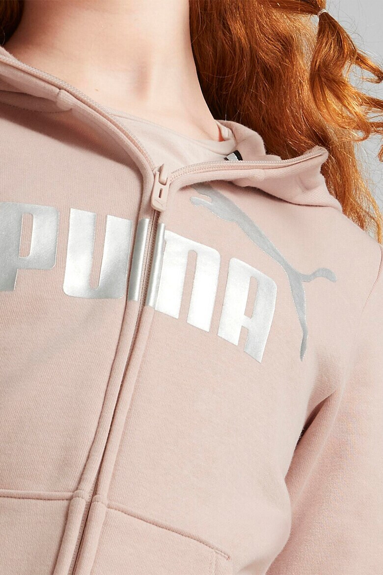 Puma Худи Essentials с цип и лого - Pepit.bg