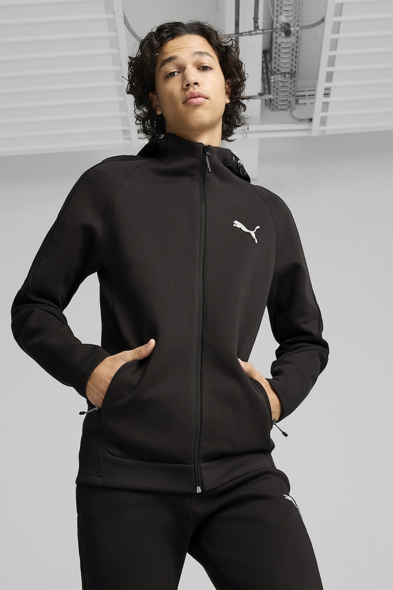 Puma Худи Evostriped с цип и реглан ръкави - Pepit.bg