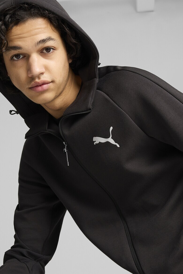 Puma Худи Evostriped с цип и реглан ръкави - Pepit.bg