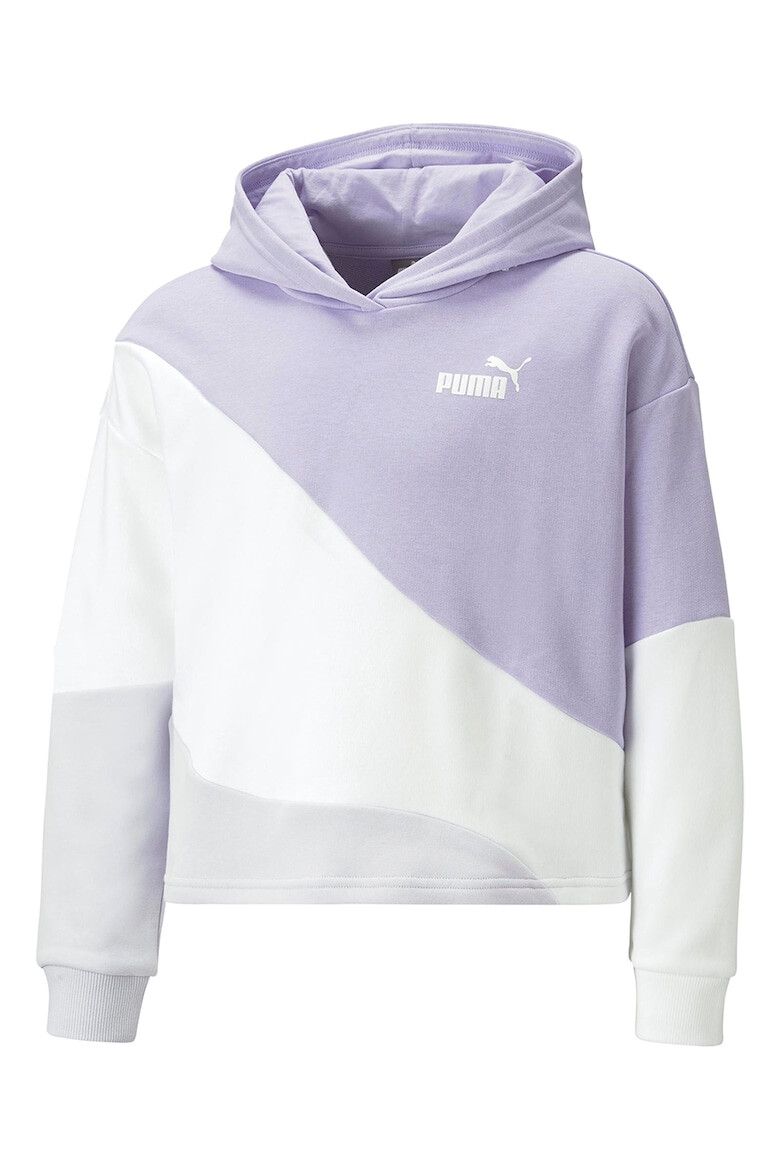 Puma Худи Power Cat с цветен блок - Pepit.bg
