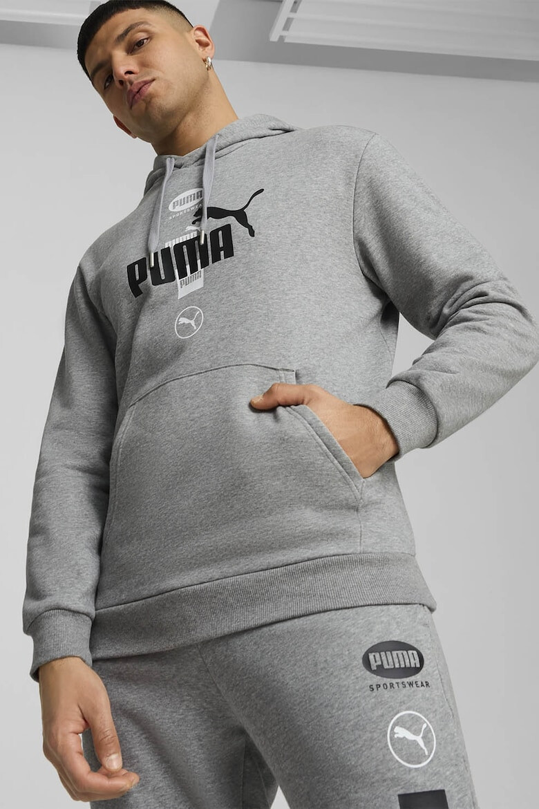 Puma Худи Power с лого и джоб кенгуру - Pepit.bg