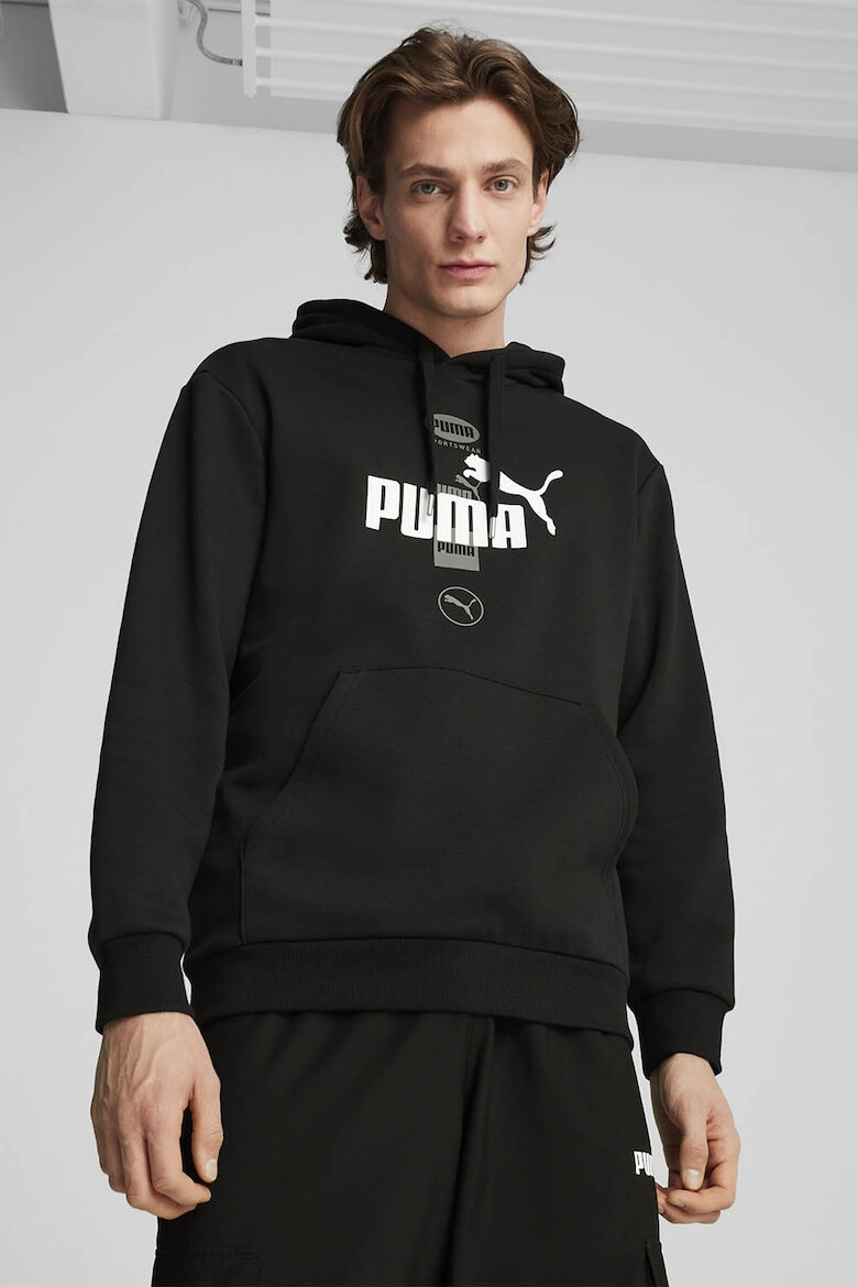 Puma Худи Power с лого и джоб кенгуру - Pepit.bg