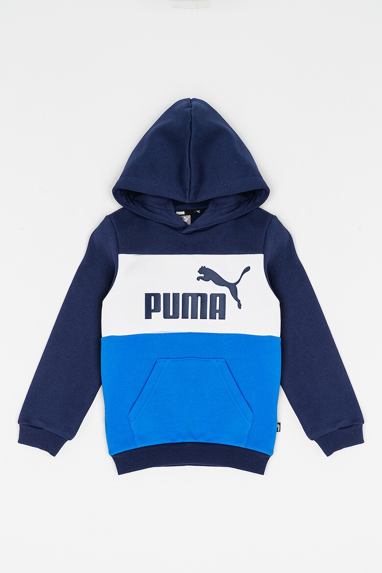 Puma Худи с дизайн с цветен блок и гумирано лого - Pepit.bg