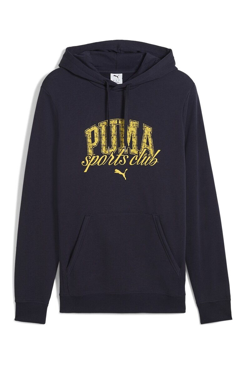 Puma Худи с джоб кенгуру и лого - Pepit.bg
