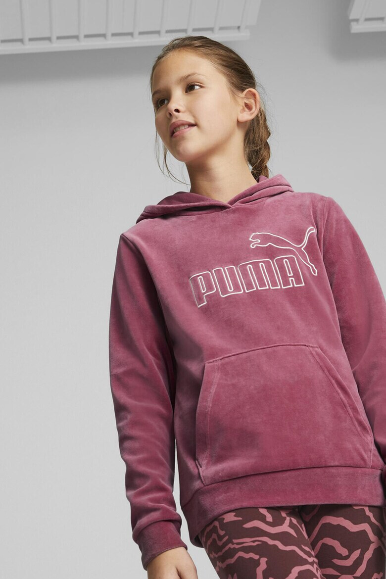 Puma Худи S Essentials+ Velour с джоб кенгуру - Pepit.bg