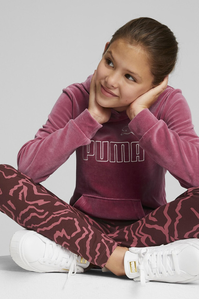 Puma Худи S Essentials+ Velour с джоб кенгуру - Pepit.bg