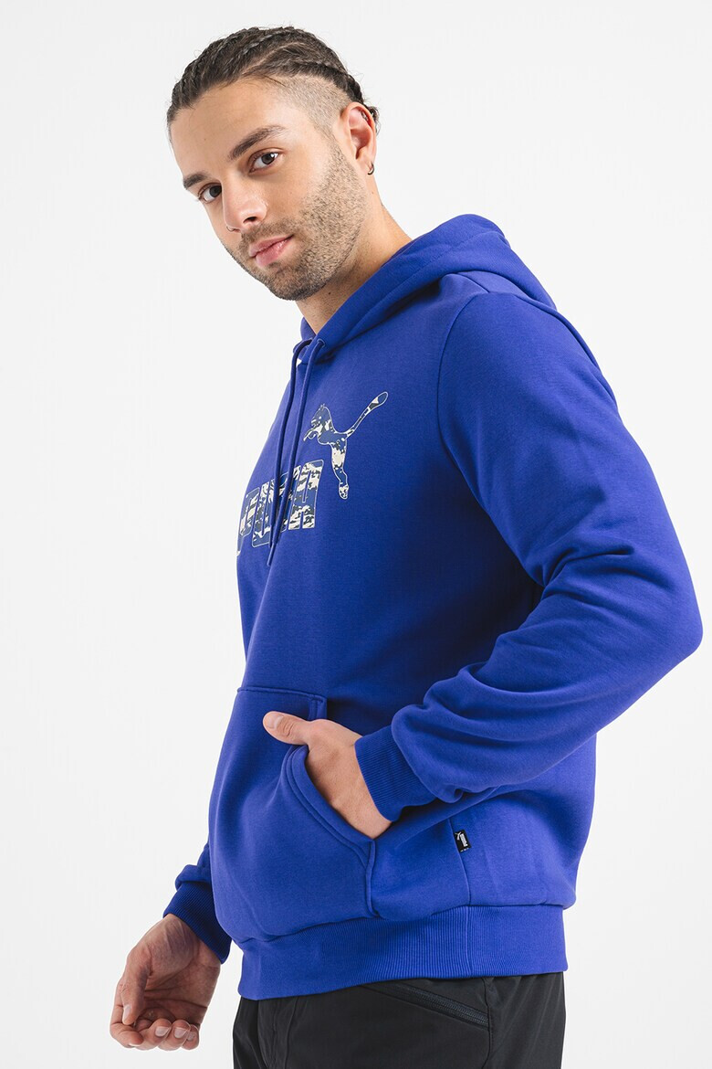 Puma Худи с лого и връзка - Pepit.bg