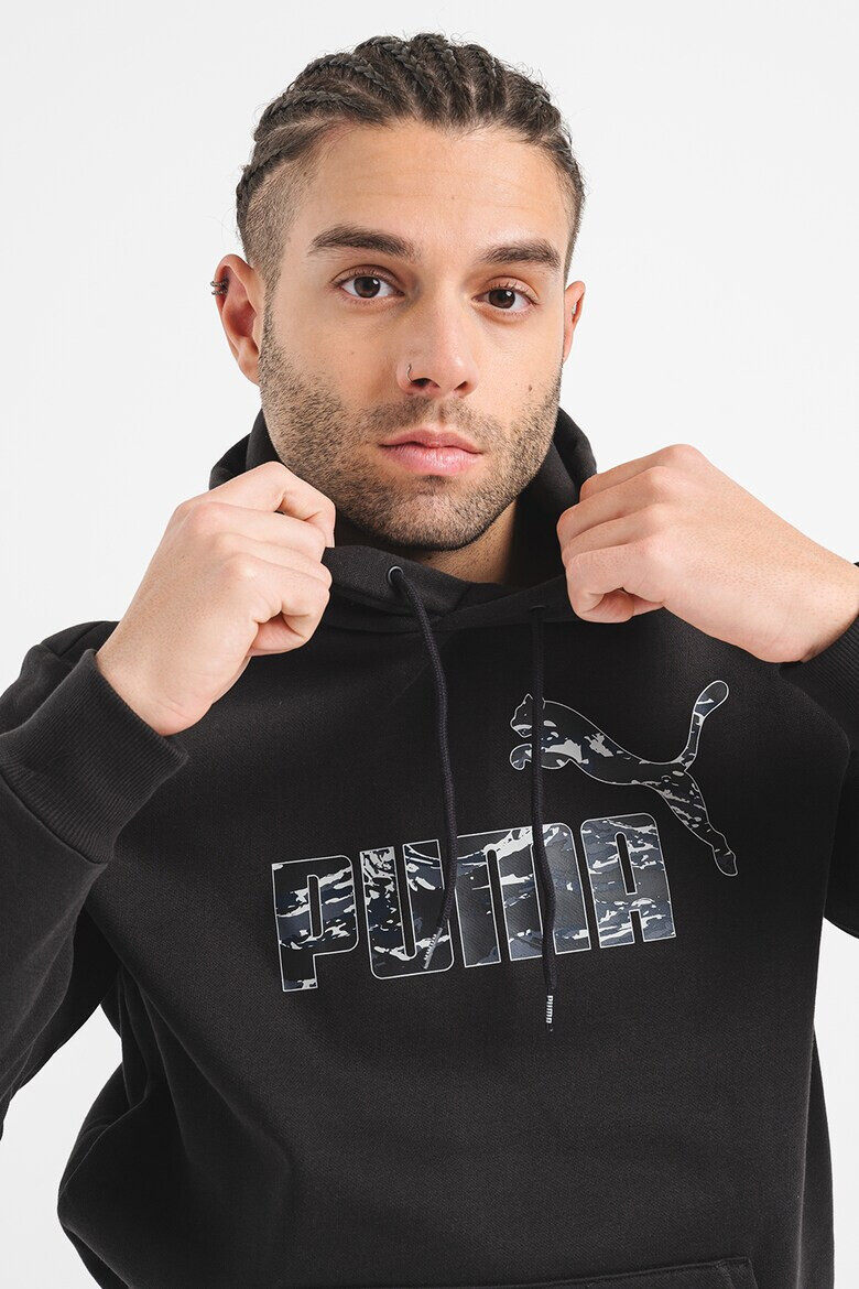 Puma Худи с лого и връзка - Pepit.bg