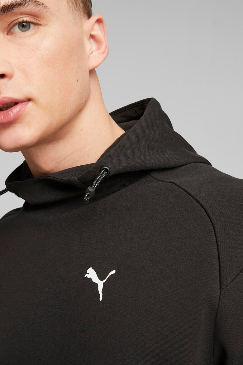 Puma Худи с ръкави реглан - Черен - Pepit.bg