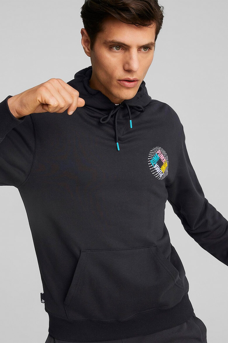 Puma Худи с шарка и джоб кенгуру SWxP - Pepit.bg