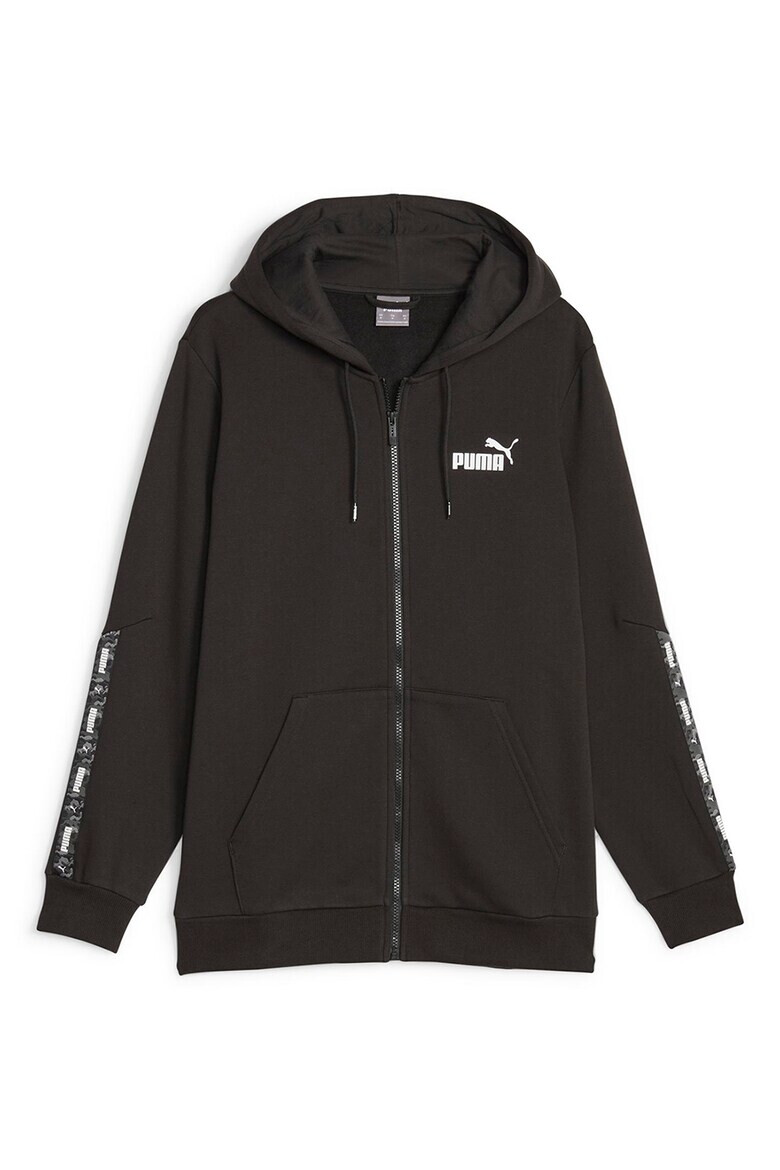 Puma Худи с цип и лого Tape Camo - Pepit.bg