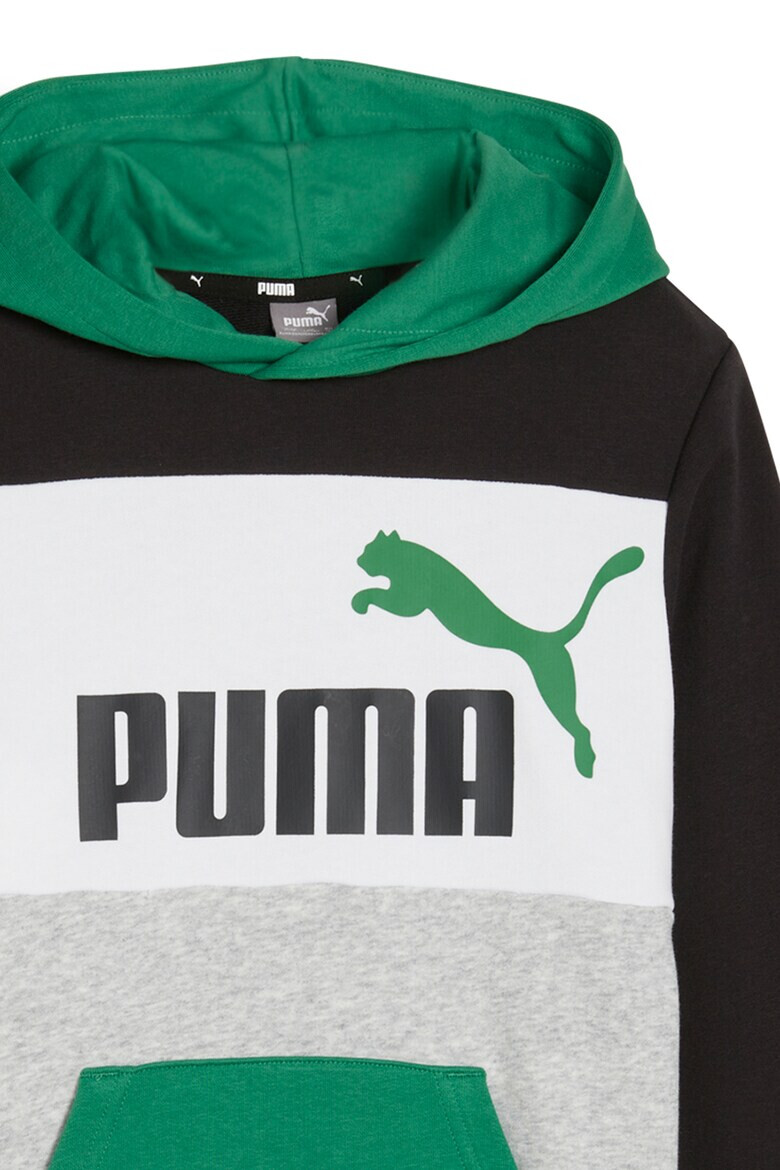 Puma Худи с цветен блок и лого - Pepit.bg