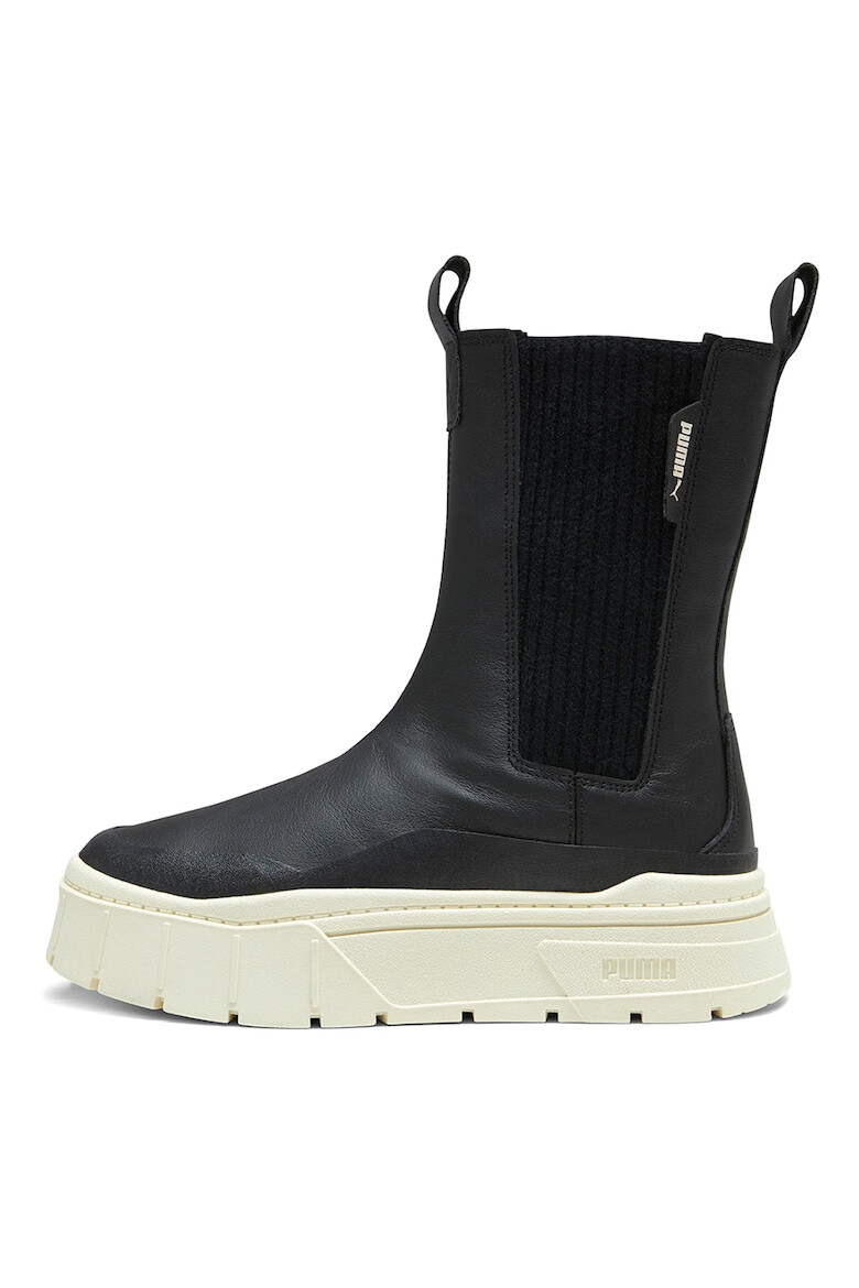 Puma Кожени боти Mayze Stack Chelsea - Pepit.bg