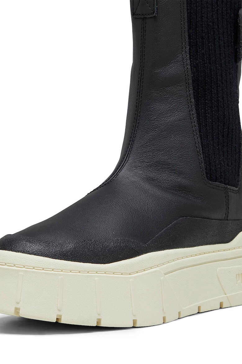 Puma Кожени боти Mayze Stack Chelsea - Pepit.bg