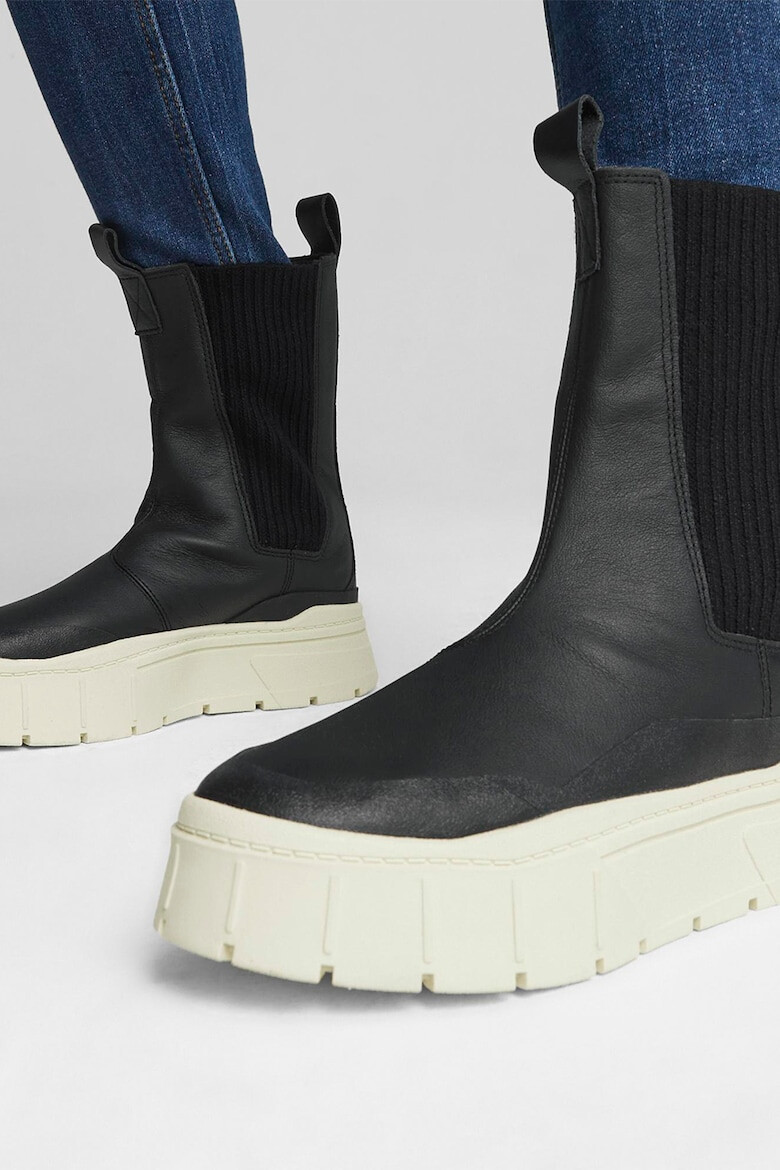 Puma Кожени боти Mayze Stack Chelsea - Pepit.bg