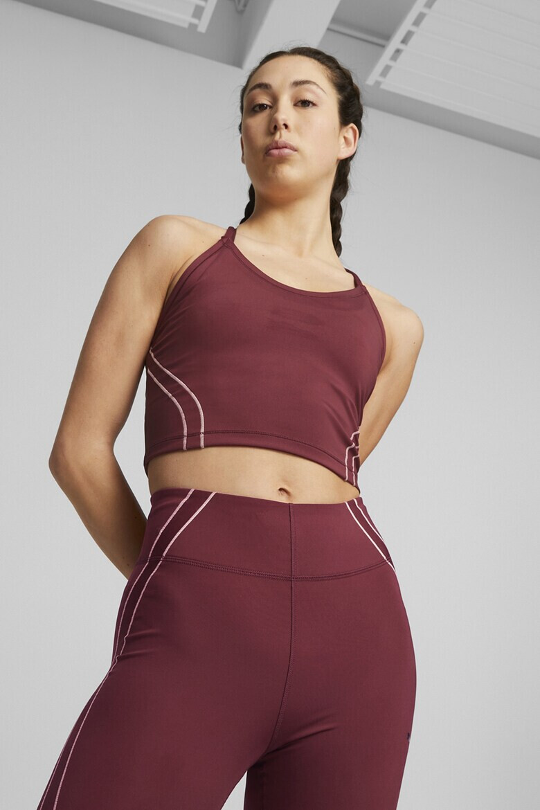 Puma Къс фитнес топ Studio - Pepit.bg