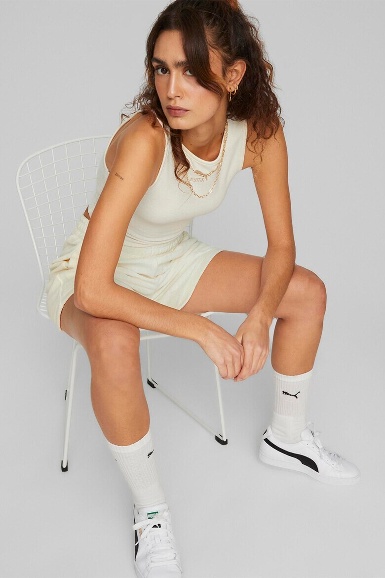 Puma Къс памучен топ - Pepit.bg
