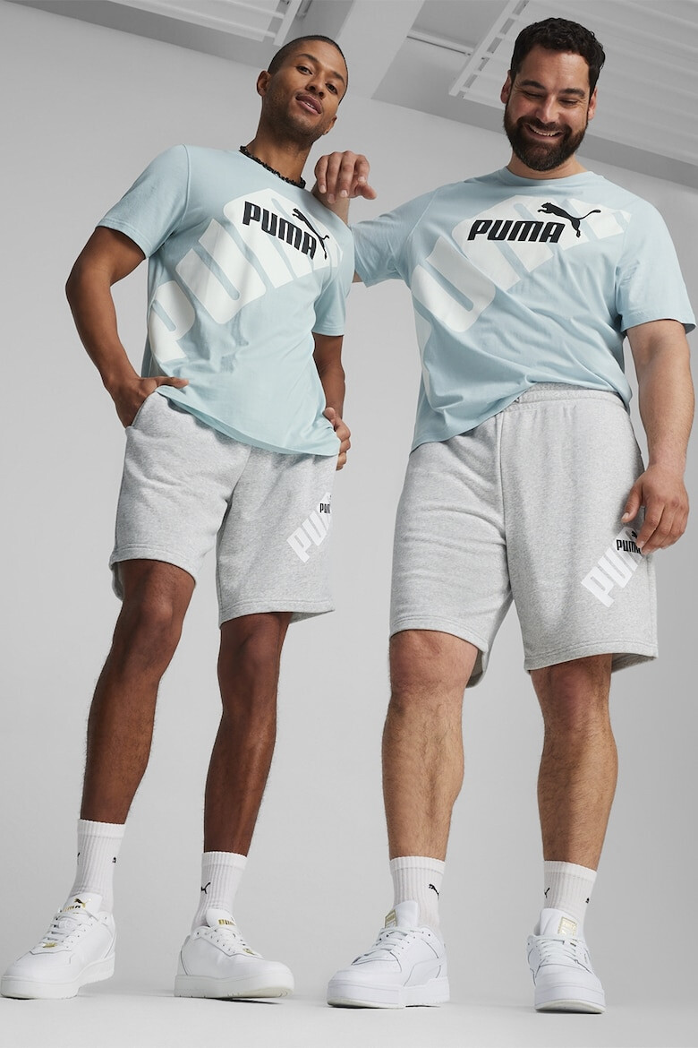 Puma Къс панталон Power Graphic с лого - Pepit.bg