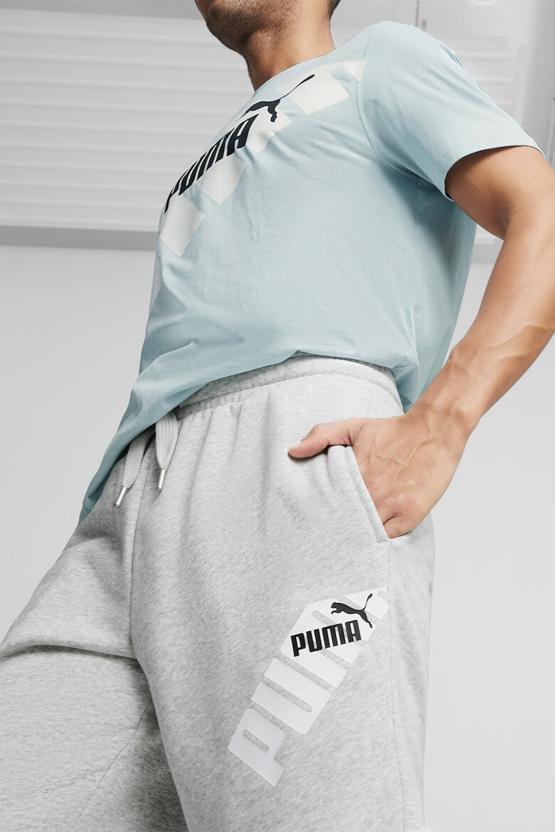 Puma Къс панталон Power Graphic с лого - Pepit.bg