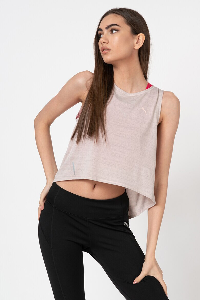 Puma Къс спортен топ Studio - Pepit.bg