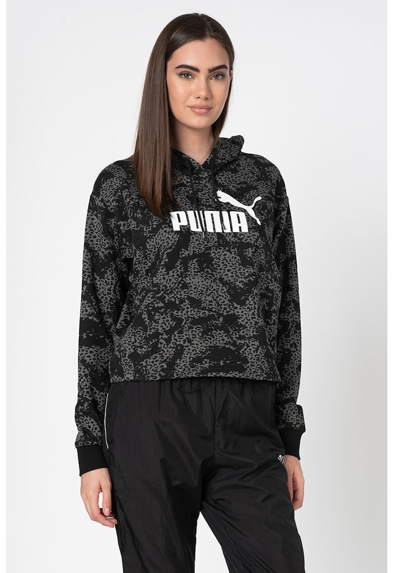 Puma Къс суитшърт Elevated Essentials с качулка - Pepit.bg