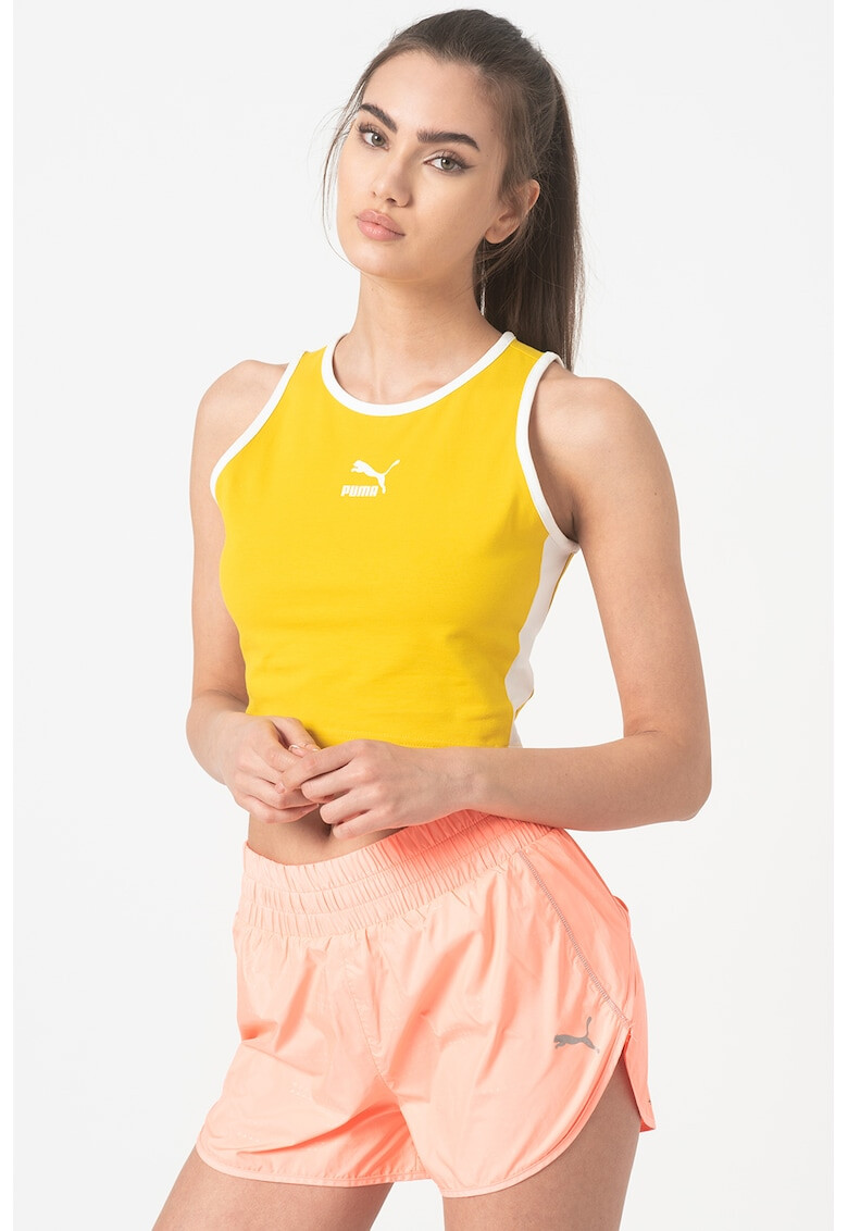 Puma Къс топ Classics с лого - Pepit.bg